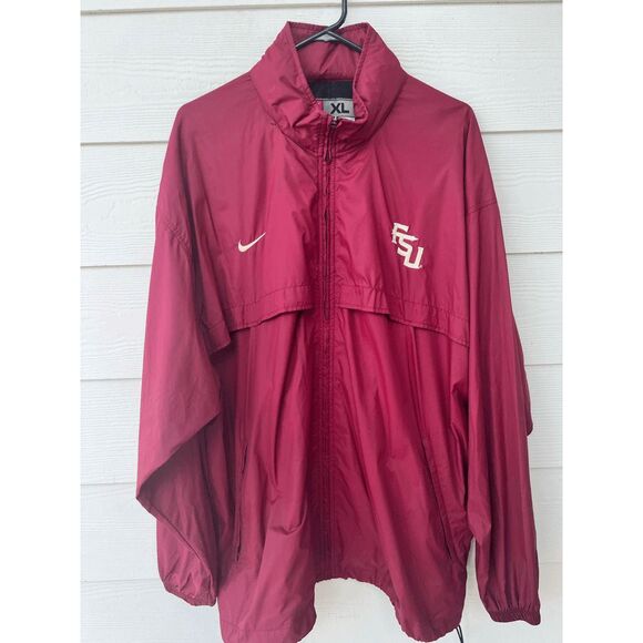 NIKE FLORIDA STATE UNIVERSITY FSU windbreaker jacket - Picture 3 of 8
